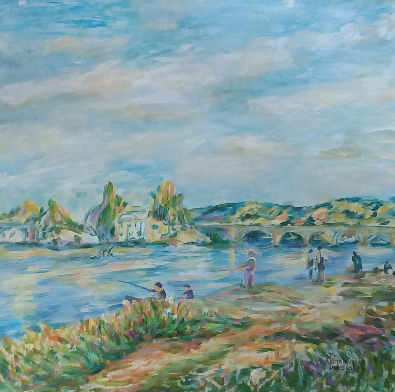 Zdjęcie: Most przy Sevres wg Alfred Sisley.jpg